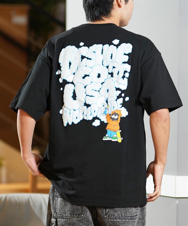 DC ディーシー 半袖 Tシャツ メンズ バックプリント オーバーサイズ 25 GF PAINT SS DST252007
