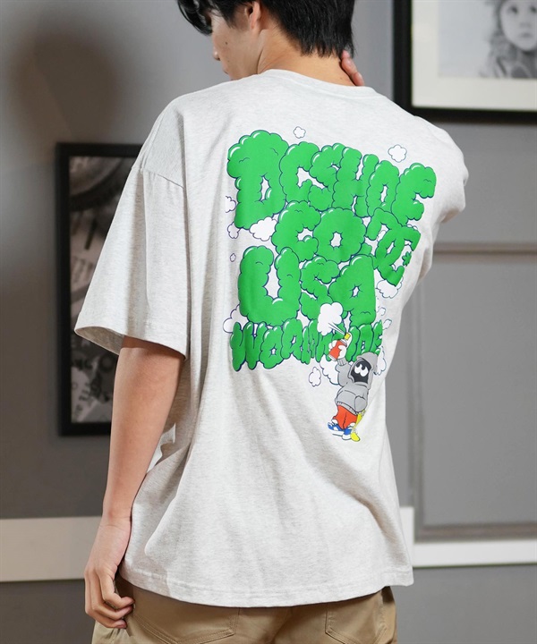 DC ディーシー 半袖 Tシャツ メンズ バックプリント オーバーサイズ 25 GF PAINT SS DST252007