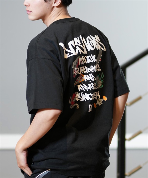 DC ディーシー 半袖 Tシャツ メンズ バックプリント オーバーサイズ 25 JUMBLE UP SS DST252011