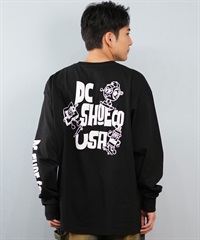 DC ディーシー 長袖 Tシャツ ロンT メンズ バックプリント オーバー