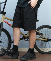 DC ディーシー ショートパンツ メンズ カーゴショーツ ワイドシルエット 25 WIDE CARGO SHORT DWS251078(BLK-M)