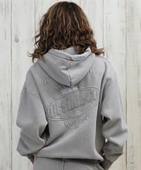 DC ディーシー プルオーバー パーカー レディース クロップド丈 ショート丈 セットアップ対応 裏起毛 LPO254308(GRS-M)