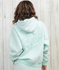 DC ディーシー プルオーバー パーカー レディース クロップド丈 ショート丈 セットアップ対応 裏起毛 LPO254308(MNS-M)