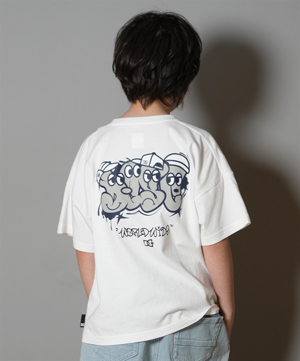 DC ディーシー 半袖 Tシャツ キッズ 子供 25 KD CREW SS YST252507