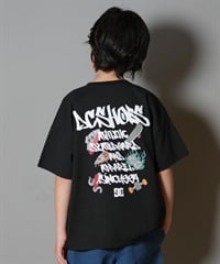 DC ディーシー 半袖 Tシャツ キッズ 子供 25 KD JUMBLE UP SS  YST252508