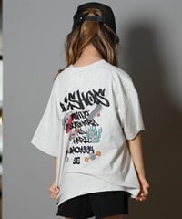 DC ディーシー 半袖 Tシャツ キッズ 子供 25 KD JUMBLE UP SS  YST252508