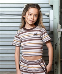 DC ディーシー 半袖 Tシャツ キッズ 子供 25 KD TELECO SHORT SS YST252515M