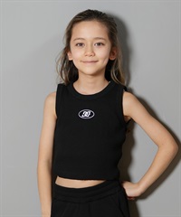 DC ディーシー タンクトップ キッズ 子供 25 KD TELECO CROP TANK YSL252516M