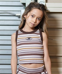 DC ディーシー タンクトップ キッズ 子供 25 KD TELECO CROP TANK YSL252516M