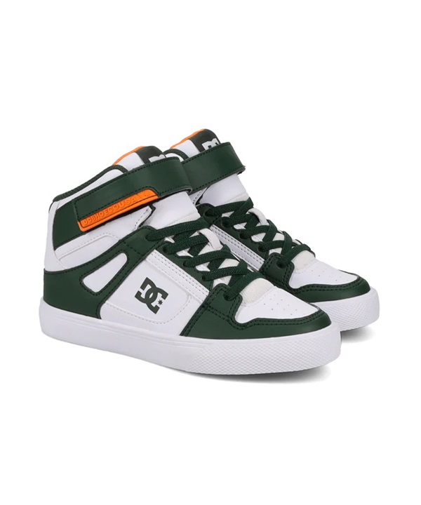 DC ディーシー スニーカー キッズ ジュニア 子供 靴 シューズ ハイカット PURE HIGH-TOP SE EV SN DK254004