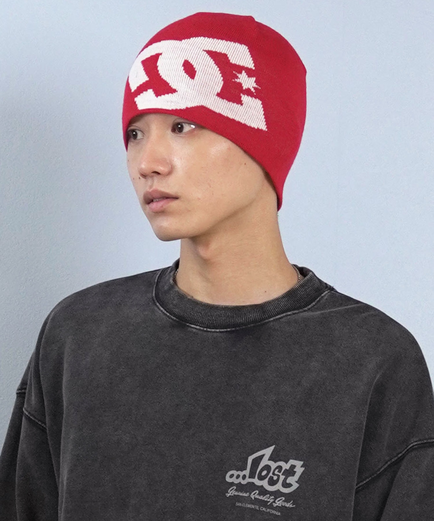 DC ディーシー ビーニー ニット帽 BIG STAR 2 DBE254222 ニット帽