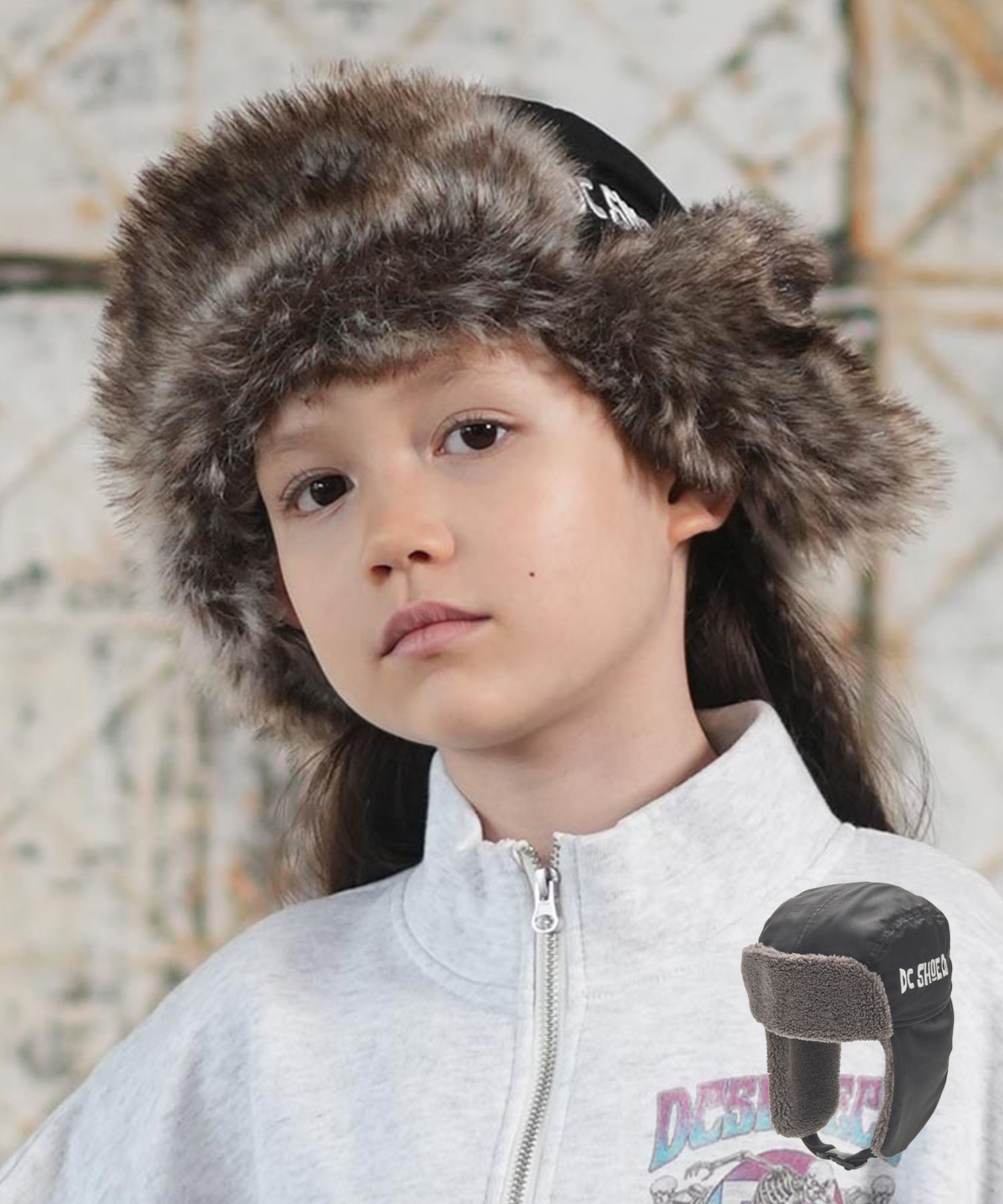 DC ディーシー キャップ キッズ ジュニア 子供 パイロットキャップ