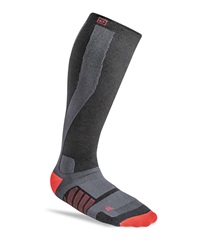 DEELUXE ディーラックス THERMO SOCKS EVO スノーボード ソックス 靴下 ユニセックス ムラサキスポーツ 25-26モデル(BK/RD-S)