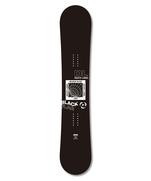 【早期購入】DEATH LABEL デスレーベル スノーボード 板 ユニセックス BLACK FLAG ムラサキスポーツ 25-26モデル MM C28