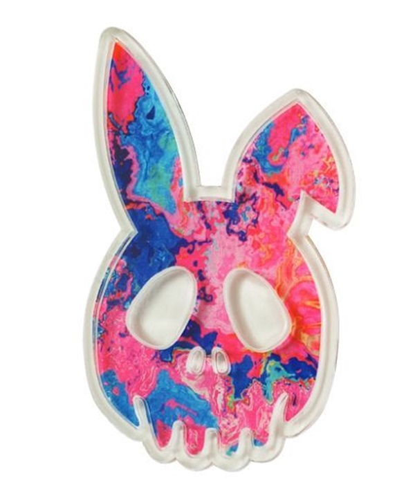 DEATH LABEL デスレーベル MINI BUNNY スノーボード デッキパッド ムラサキスポーツ 25-26モデル