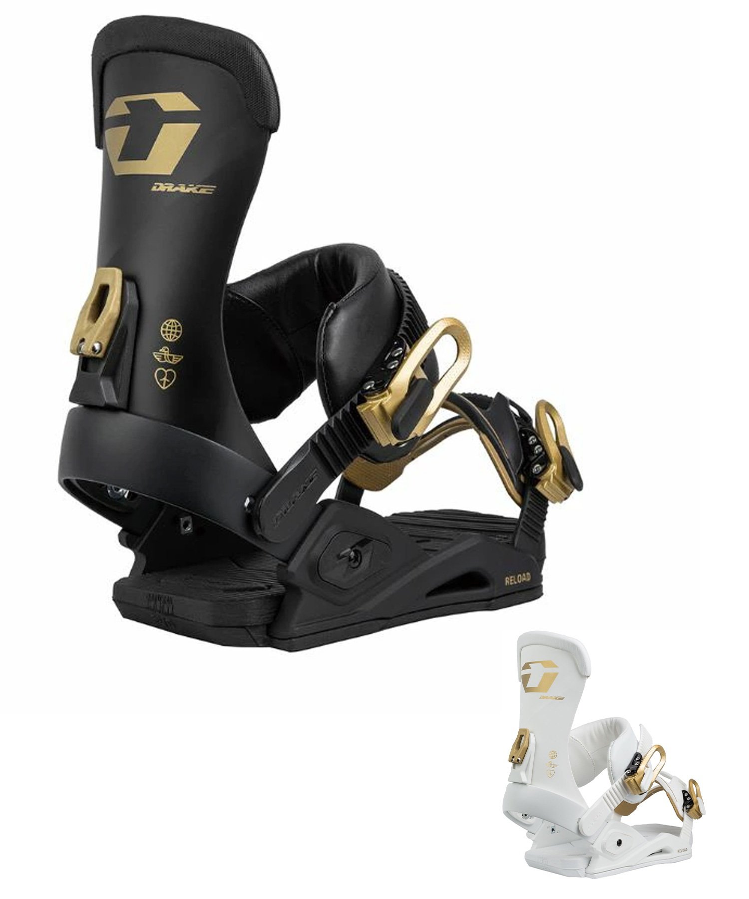 【早期購入】DRAKE ドレイク スノーボード バインディング ビンディング メンズ RELOAD GT ムラサキスポーツ 25-26モデル MM D25