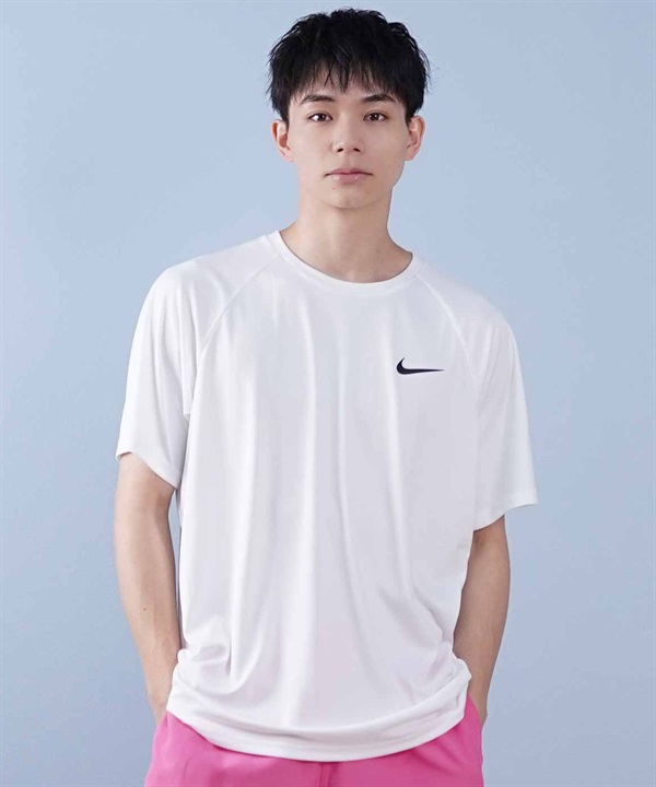 NIKE ナイキ 水着 ラッシュガード 半袖 Tシャツ メンズ 水陸両用 UVカット NESSA586