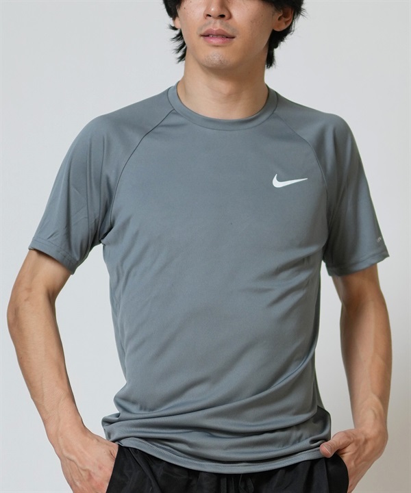 NIKE ナイキ 水着 ラッシュガード 半袖 Tシャツ メンズ UVカット 吸汗速乾 水陸両用 NESSA586