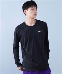 NIKE ナイキ 水着 ラッシュガード 長袖 Tシャツ ロンT メンズ 水陸両用 UVカット NESSA587