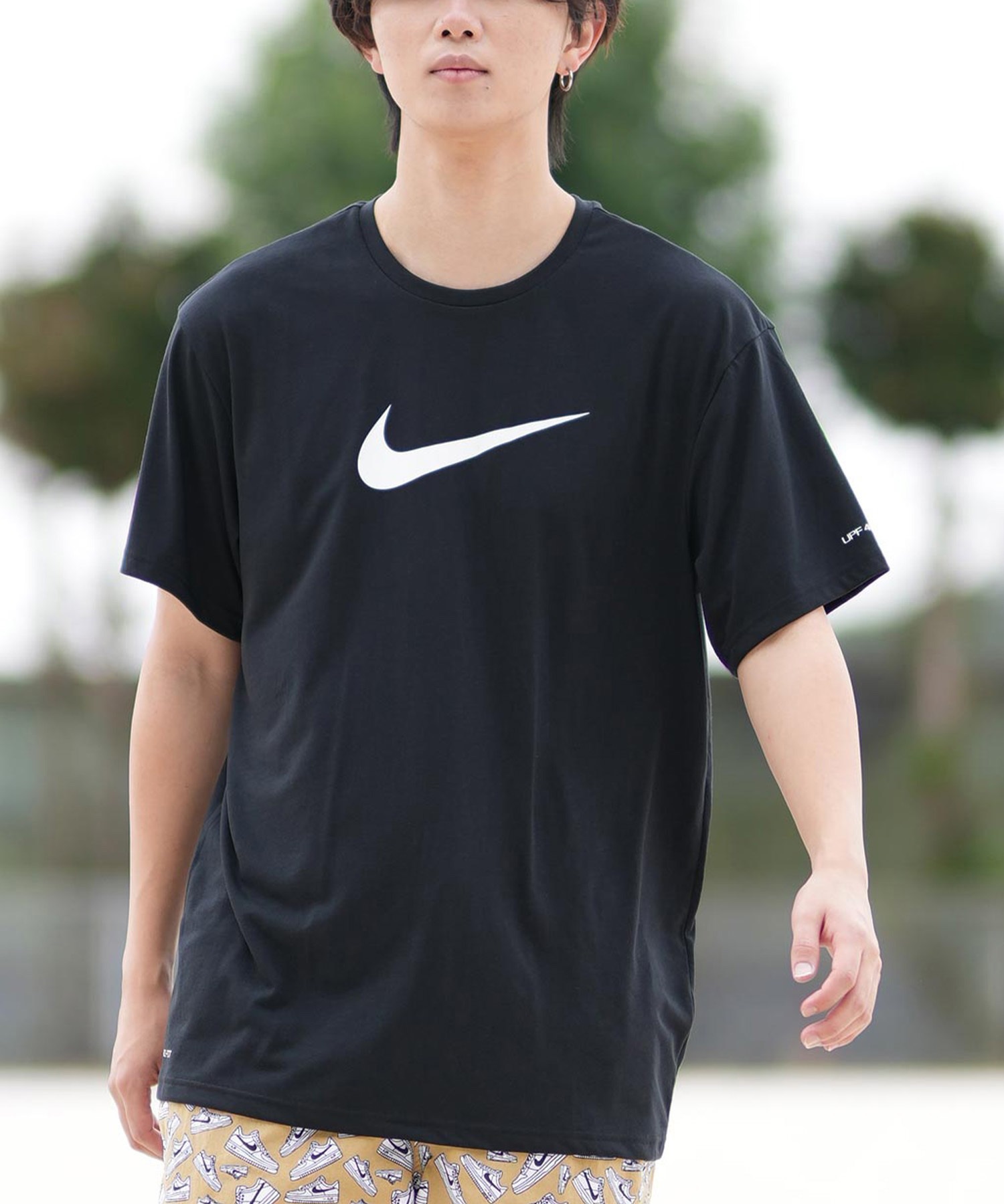 NIKE ナイキ 水着 ラッシュガード 半袖 Tシャツ メンズ 水陸両用