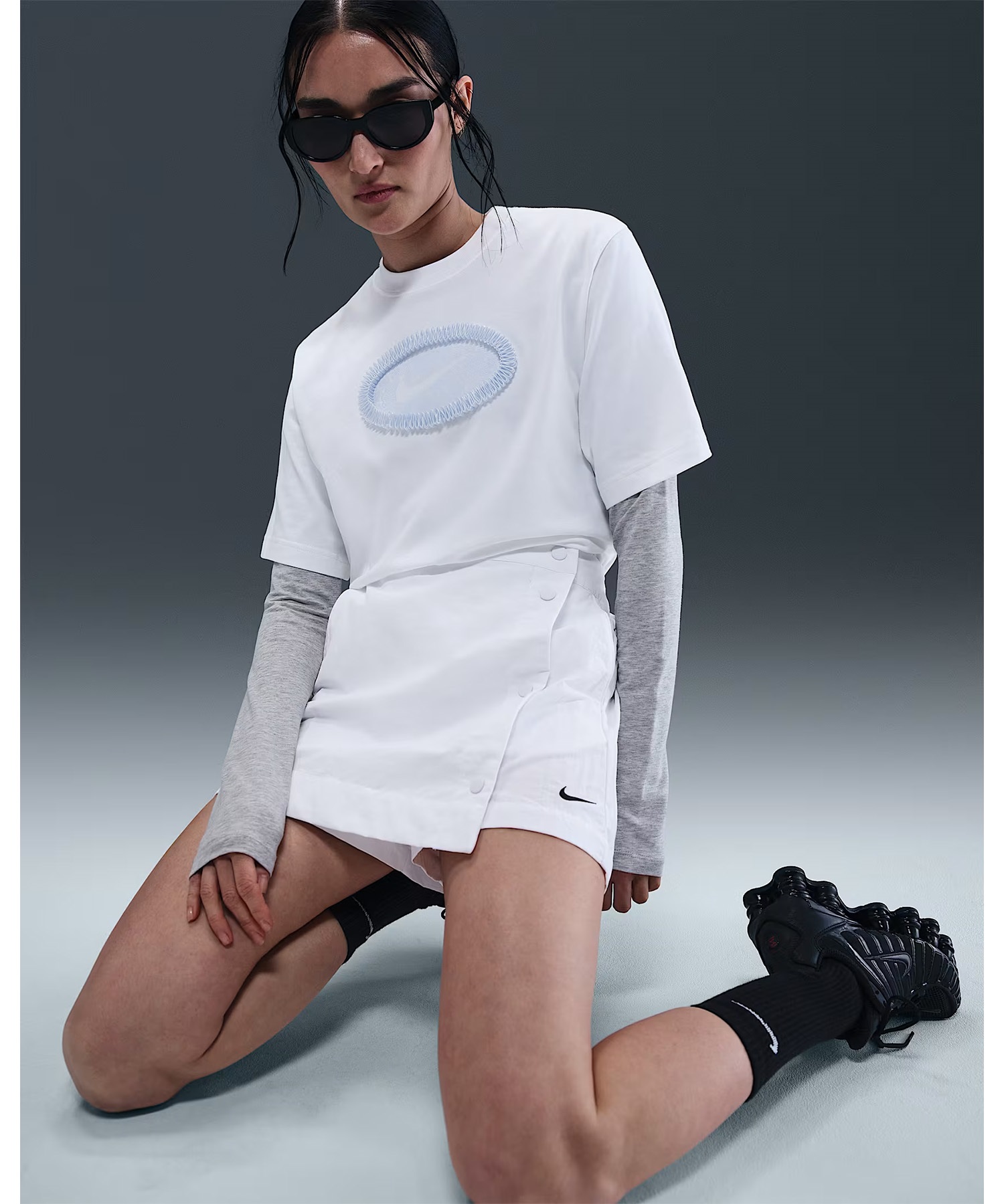 NIKE ナイキ 半袖 Tシャツ レディース WS NSW HYPERFEMMES STシャツ HJ3298-100 NIKE ナイキ 半袖 Tシャツ レディース WS NSW HYPERFEMMES ST