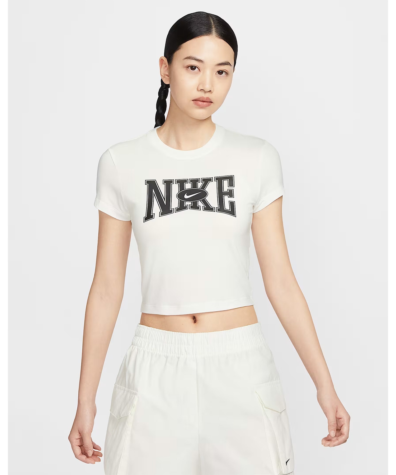 NIKE ナイキ 半袖 Tシャツ レディース クロップド丈 ショート丈 HQ1710