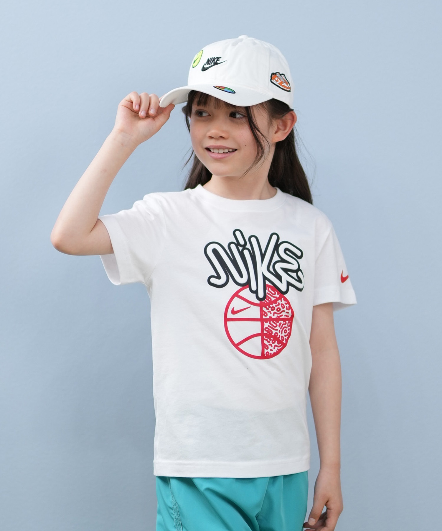 NIKE ナイキ 半袖 Tシャツ キッズ 子供 ロゴ バスケットボール