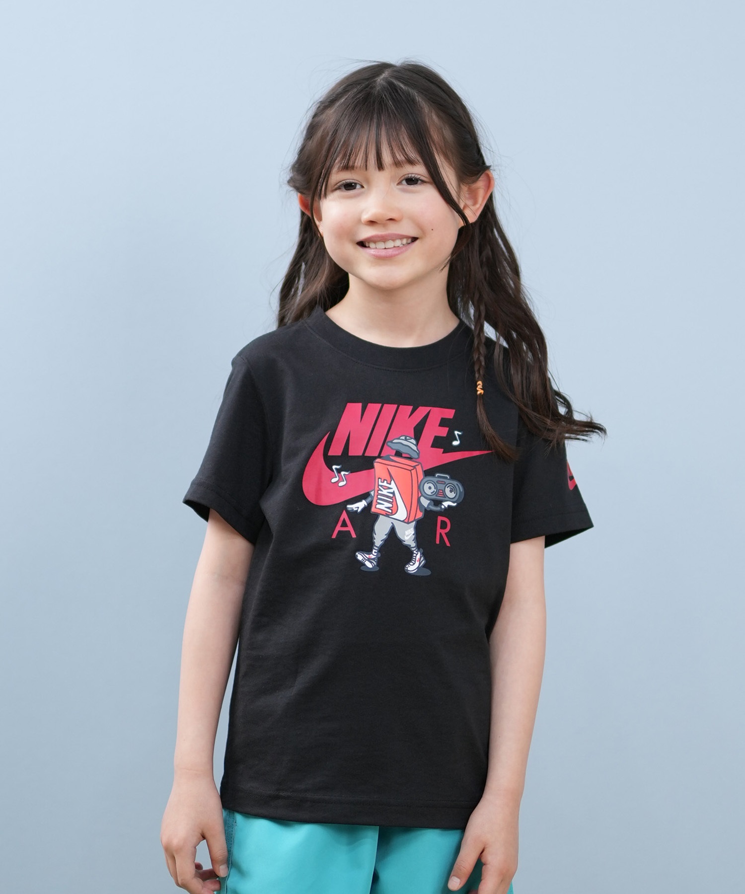 NIKE ナイキ 半袖 Tシャツ キッズ 子供 ロゴ NIKE AIR BOXY