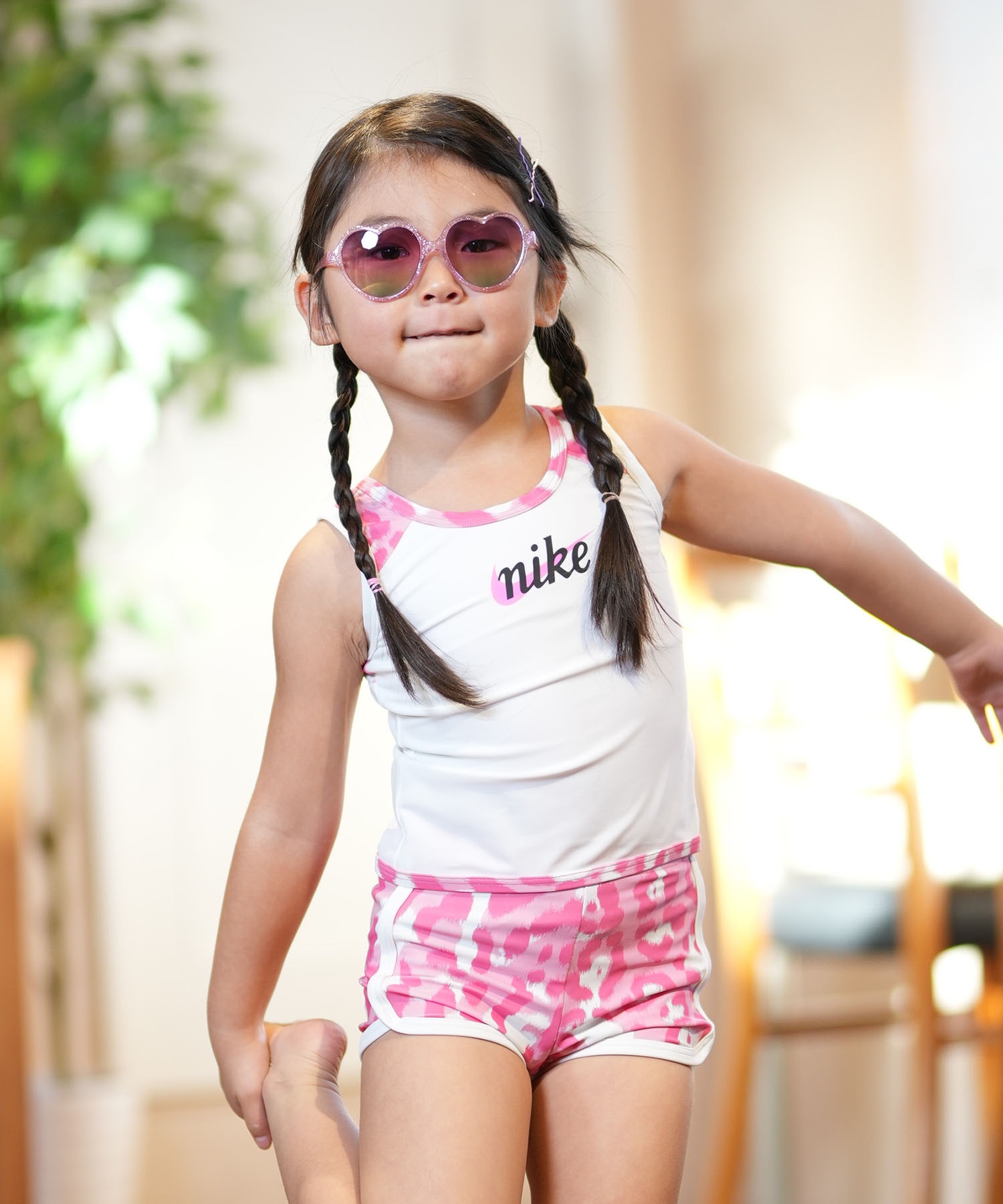 NIKE ナイキ 水着 セット キッズ 子供 スイムウェア セパレート