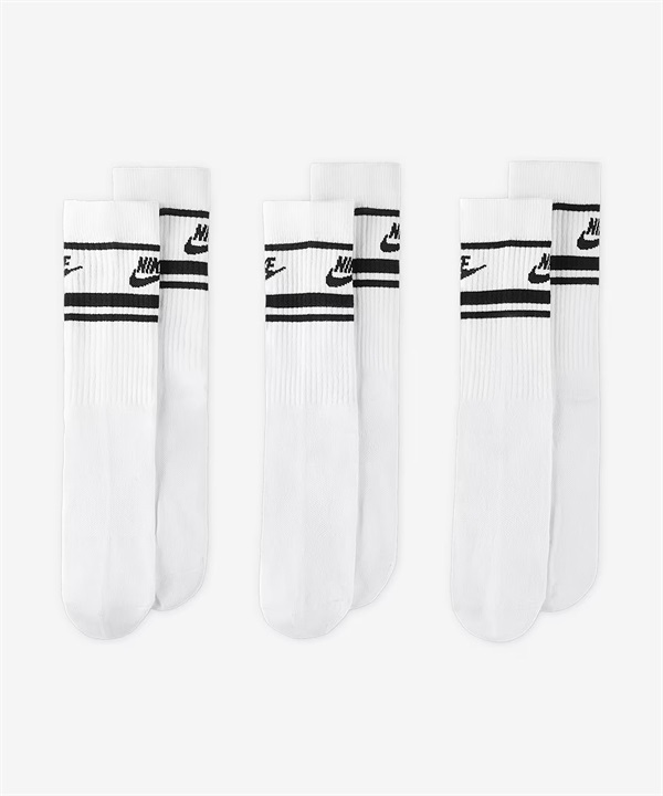 NIKE ナイキ ソックス 靴下 3足セット 3足組 NSW エブリデイ エッセンシャル クルー ソックス DX5089-103