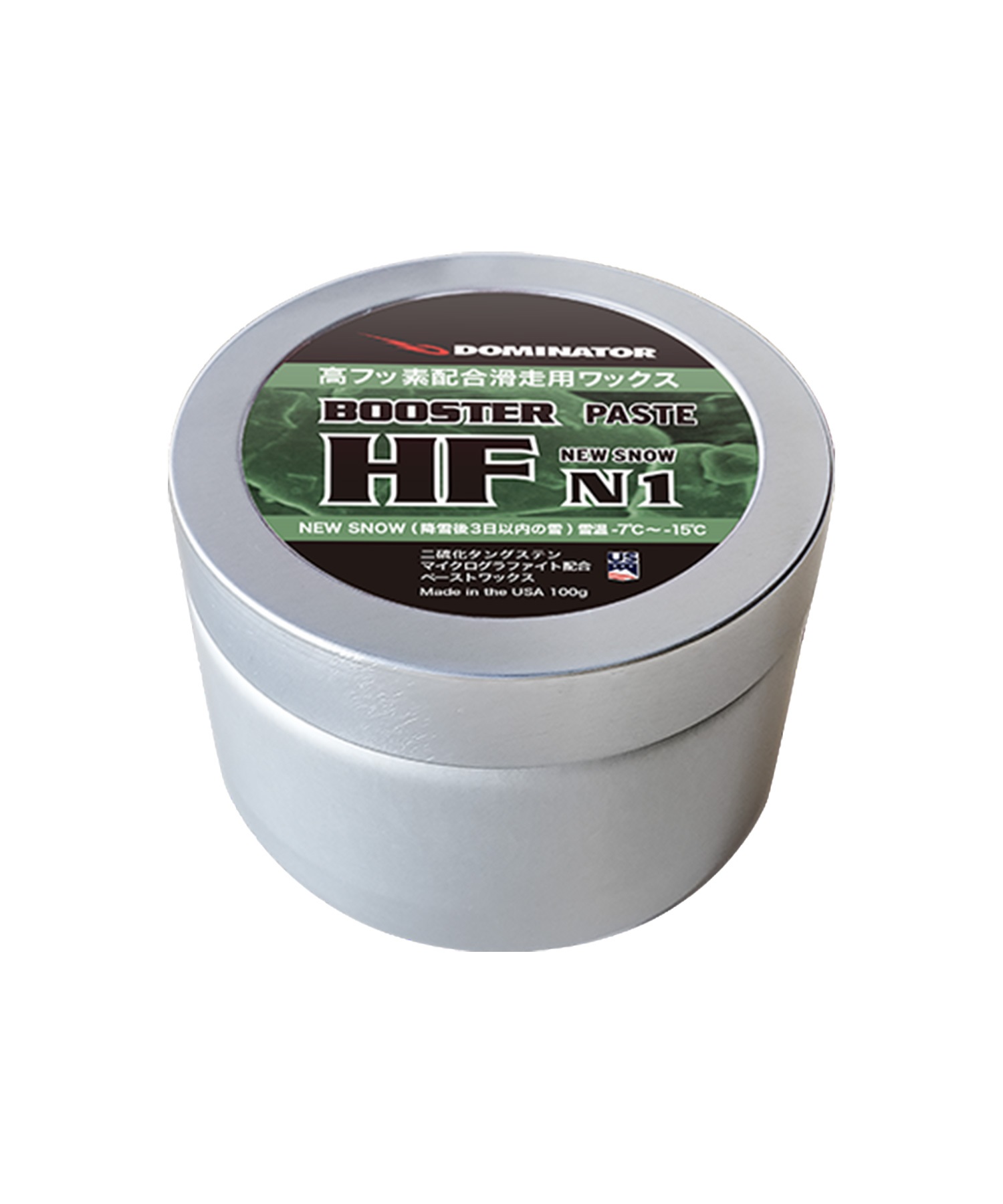 DOMINATOR ドミネーター HF PASTE 100G スノーボード ワックス WAX 滑走ワックス ムラサキスポーツ 25-26モデル MM K28 【2526】(N1-ONESIZE)