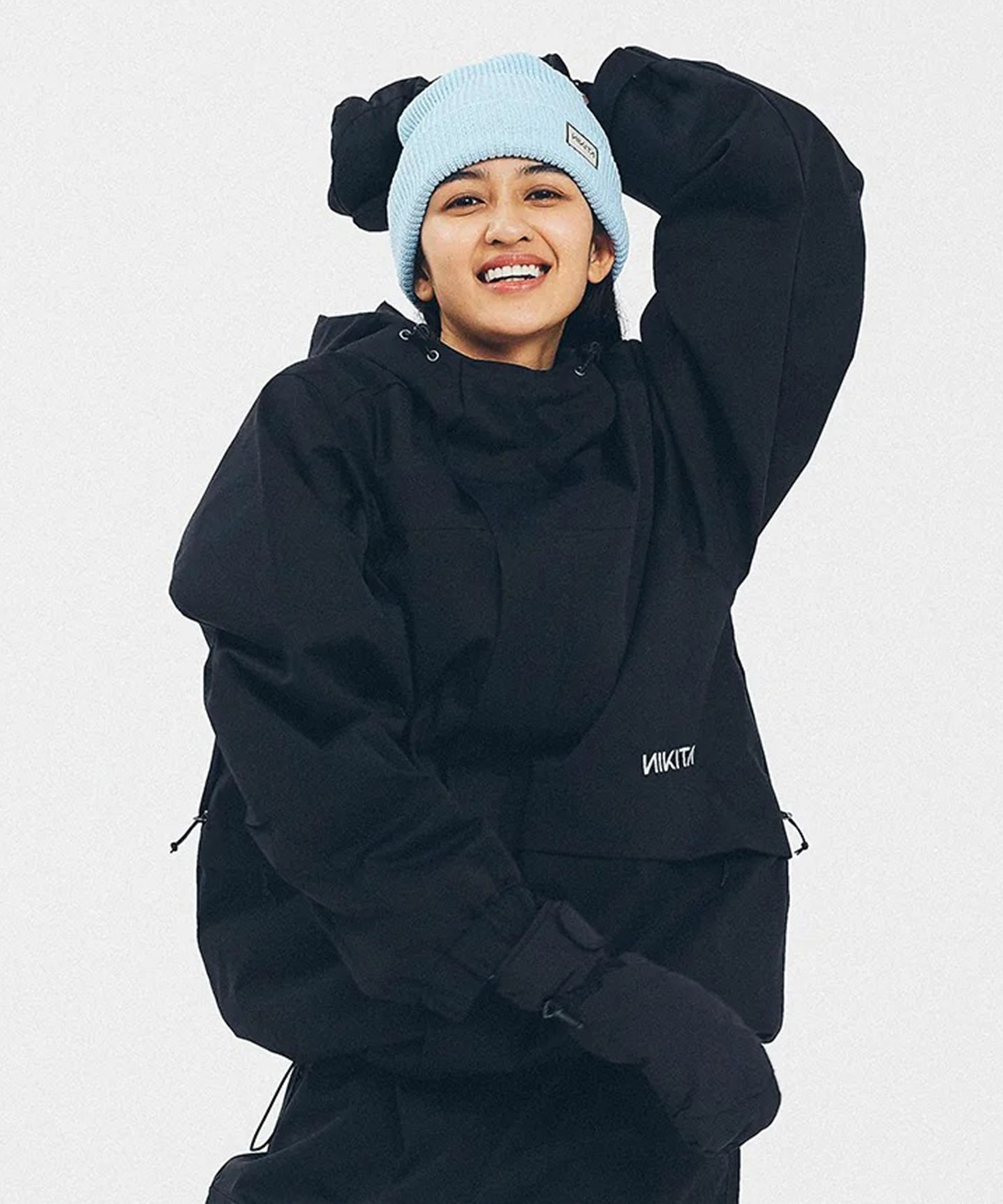 【2526】 NIKITA ニキータ スノーボード ウェア ジャケット レディース NIKITA SNOW JACKET ムラサキスポーツ 25-26モデル MM K20(BLK-S)