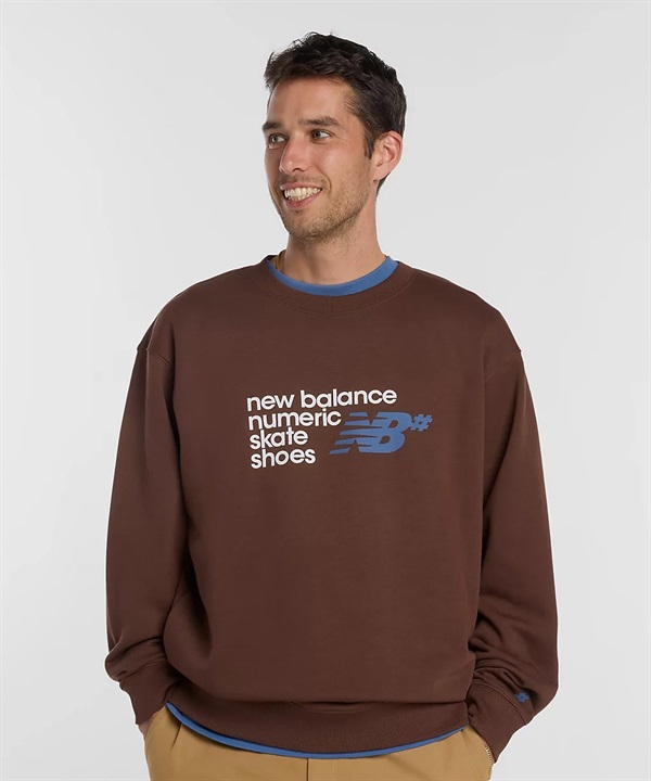 New Balance ニューバランス トレーナー スウェット メンズ クルーネック 裏毛 ヌメリック フレンチテリー クルー Numeric French Terry Crew MT51952