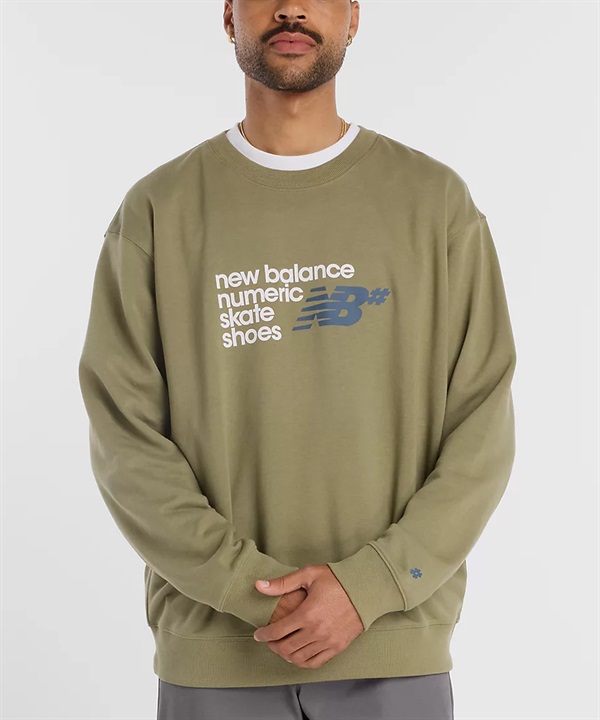 New Balance ニューバランス トレーナー スウェット メンズ クルーネック 裏毛 ヌメリック フレンチテリー クルー Numeric French Terry Crew MT51952
