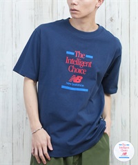 new balance ニューバランス 半袖 Tシャツ メンズ フロントプリント