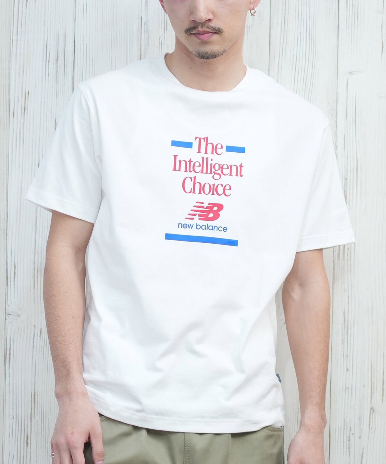 new balance ニューバランス 半袖 Tシャツ メンズ フロントプリント