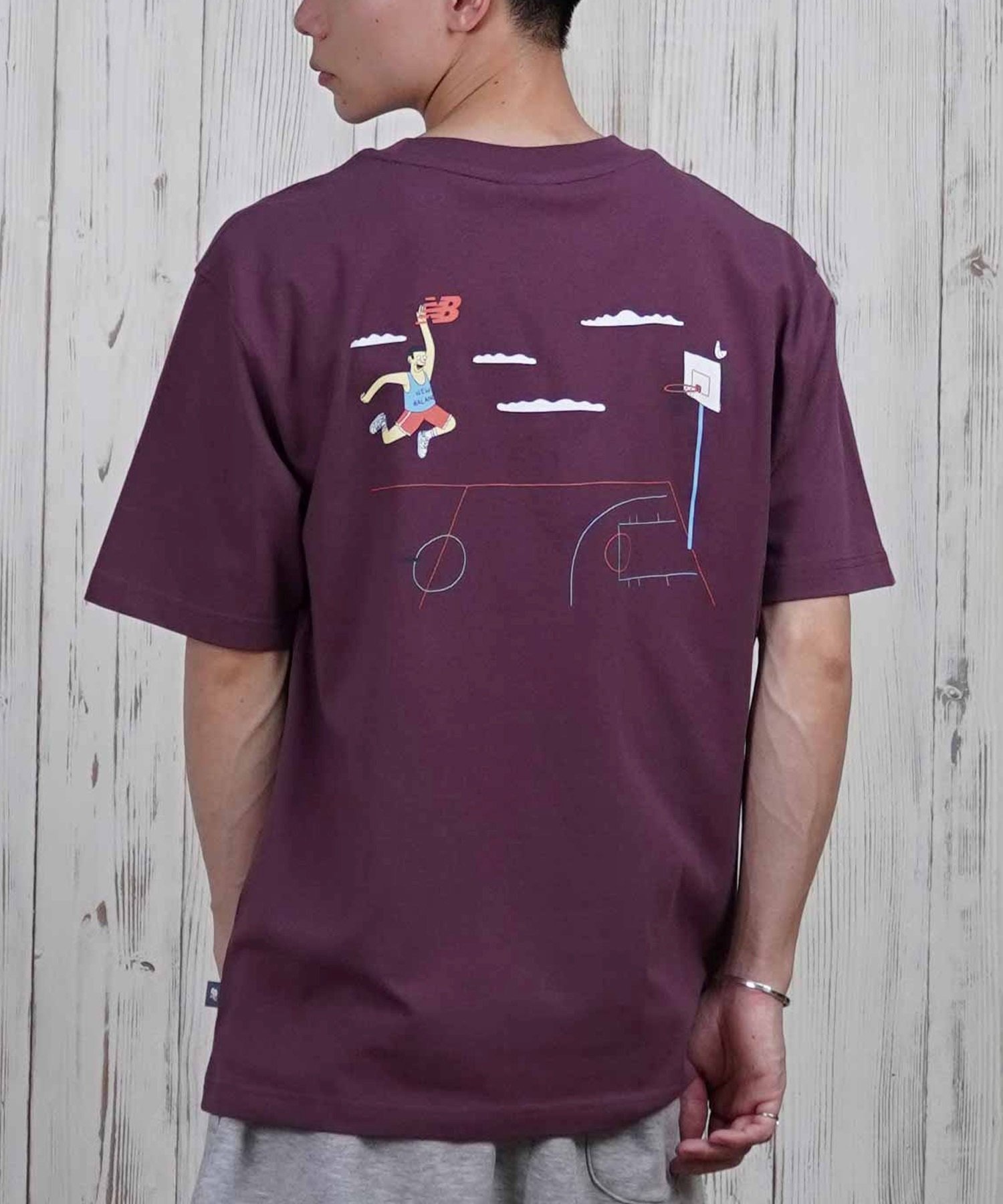 ビンテージ ニューバランス プリントT madeinusa NB ストリート 80s ニューバランス ビンテージ Tシャツ USA製 - メルカリ