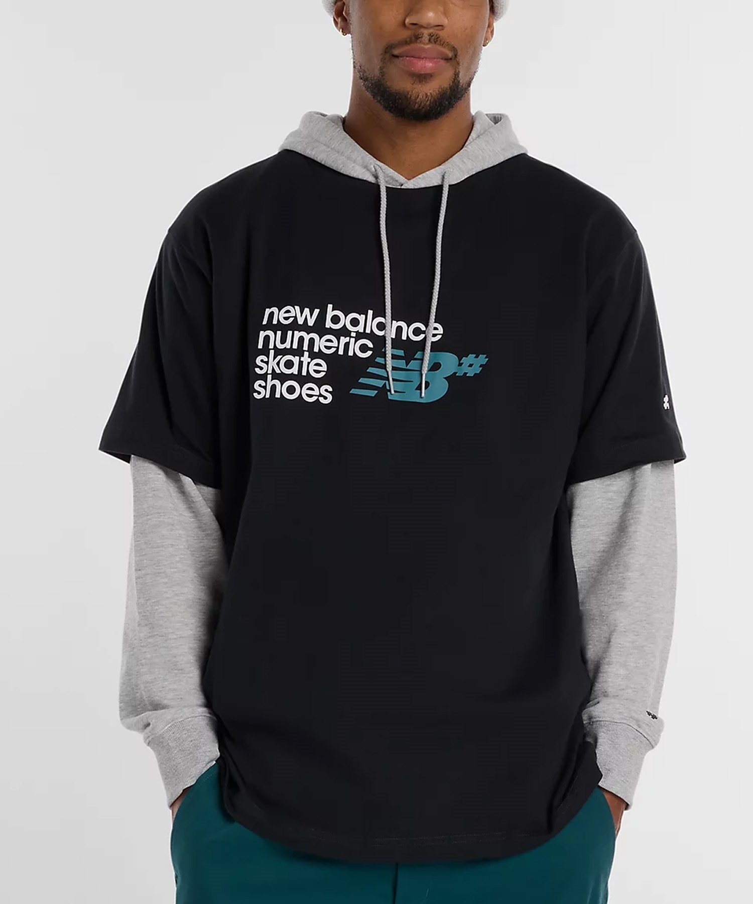 New Balance ニューバランス シャツ ロックT バンド ヴィンテージ New Balance ニューバランス 半袖 Tシャツ メンズ ヌメリック ストック