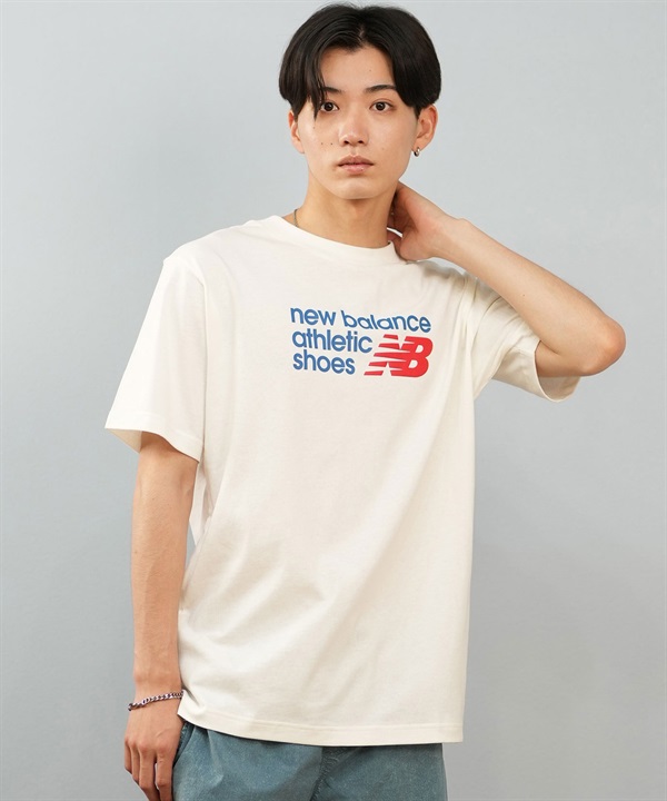 new balance ニューバランス 半袖 Tシャツ メンズ フロントプリント ユニセックス MT51900