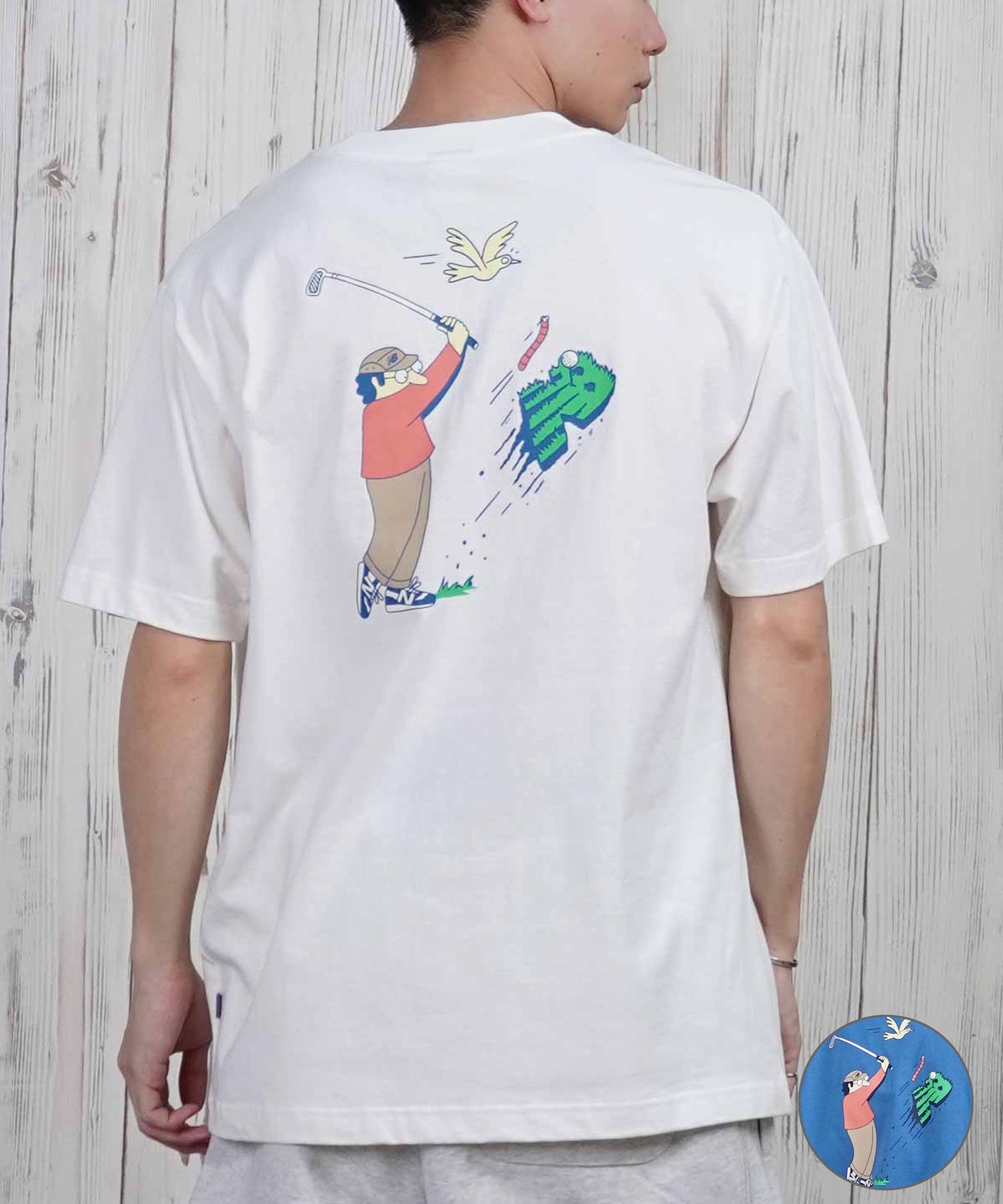 new balance ニューバランス 半袖 Tシャツ メンズ バック