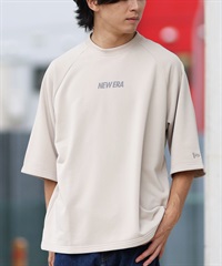 NEW ERA ニューエラ トレーナー メンズ 半袖 ドライスウェット Tシャツ Wordmark Logo 14410162