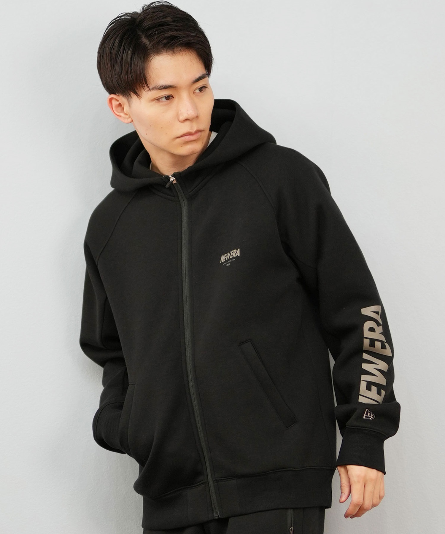 キヨ　ジップアップパーカーブラック/メンズ Amazon.co.jp: LEVEL.5 キヨ猫 パーカー ジップアップ プルオーバー