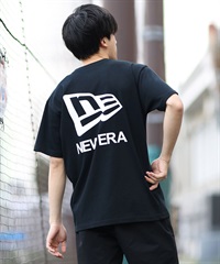 NEW ERA ニューエラ メンズ 半袖 Tシャツ バックプリント 吸水速乾