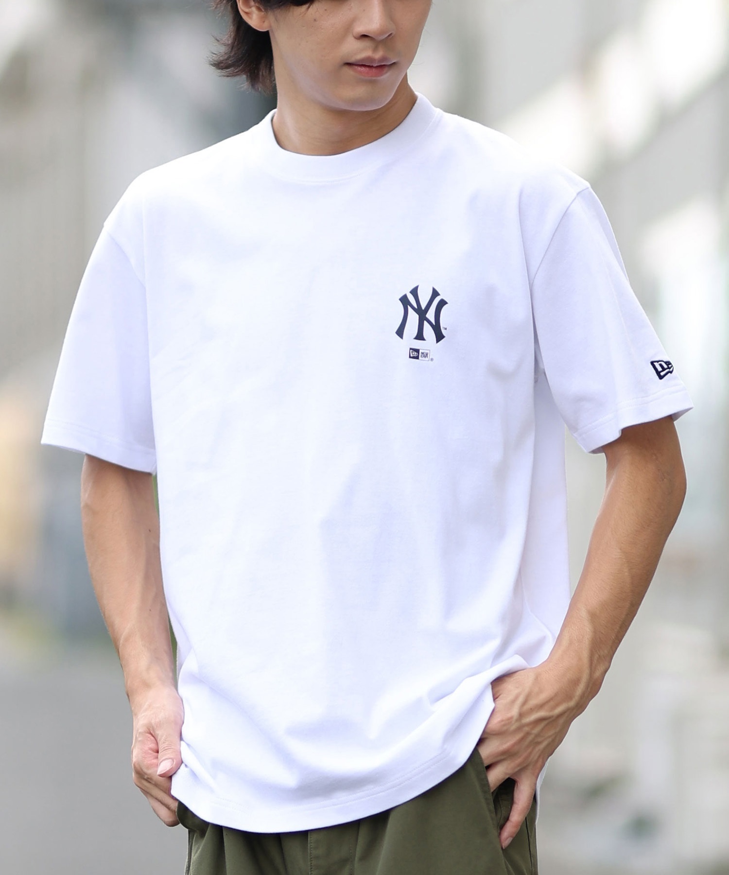 NEW ERA ニューエラ 半袖Tシャツ バックプリント 14410091