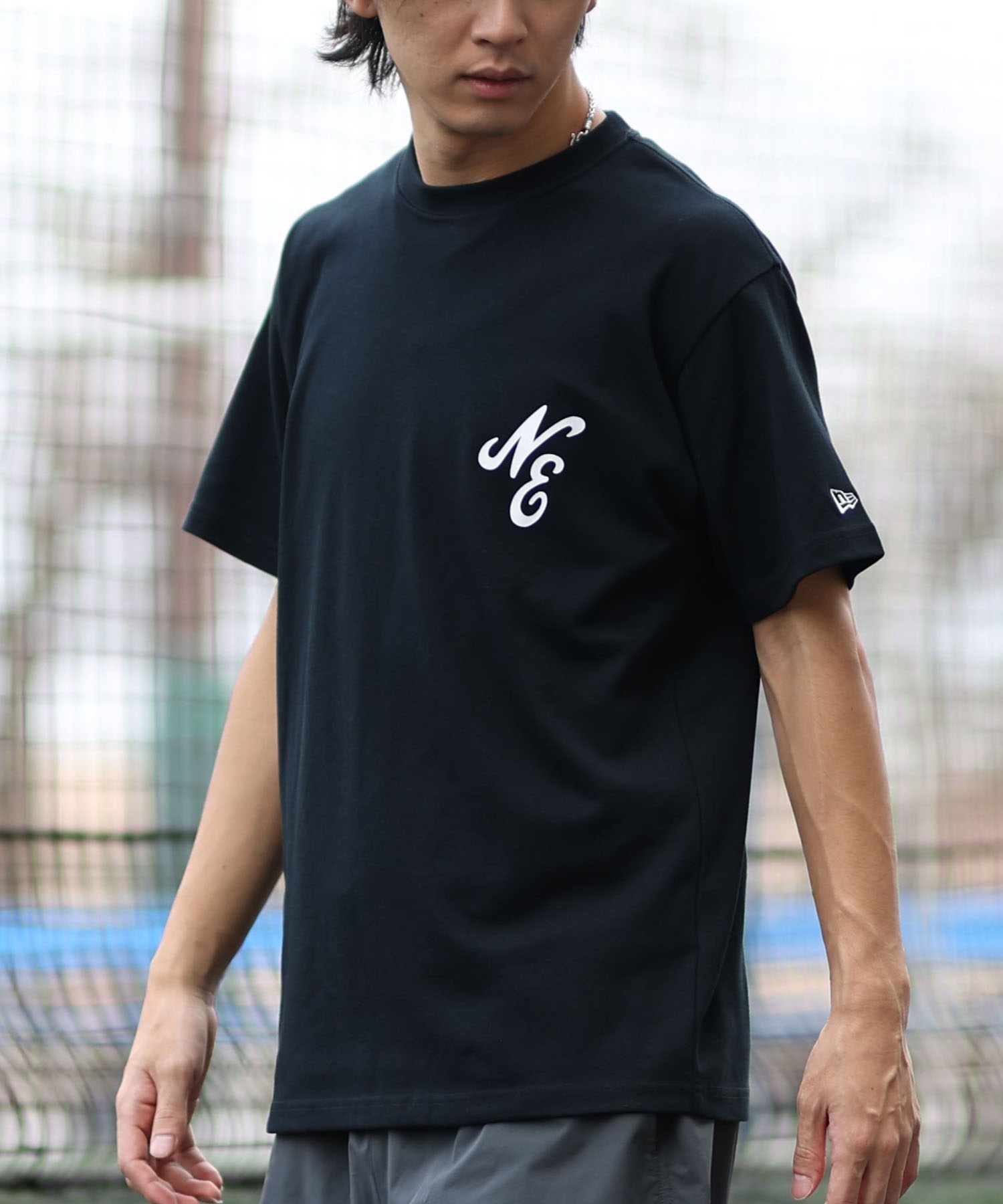 NEW ERA ニューエラ 半袖 Tシャツ メンズ バックプリント ロゴ NEW ERA ニューエラ 半袖 Tシャツ メンズ バックプリント ロゴ