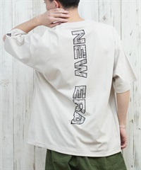 NEW ERA ニューエラ 半袖 Tシャツ メンズ バックプリント
