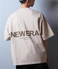 NEW ERA ニューエラ 半袖 Tシャツ メンズ バックプリント
