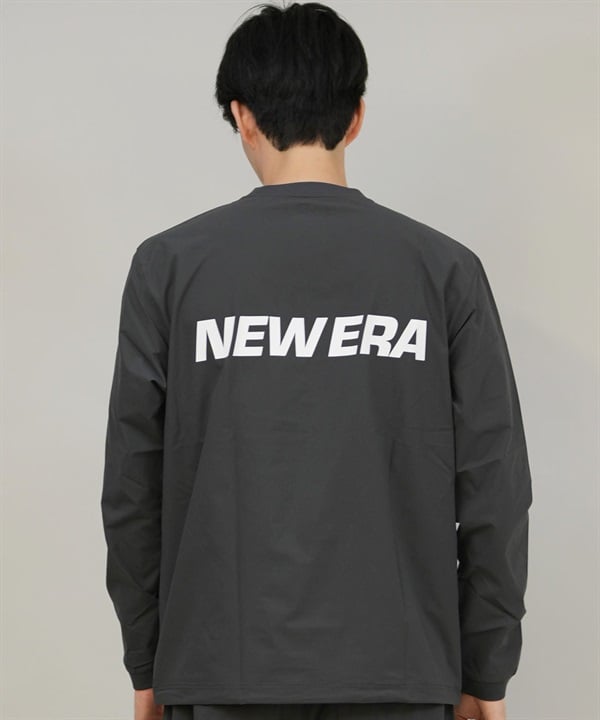 NEW ERA ニューエラ 長袖 Tシャツ ロンT メンズ バックプリント ロゴ シンプル 14877290 ムラサキスポーツ限定