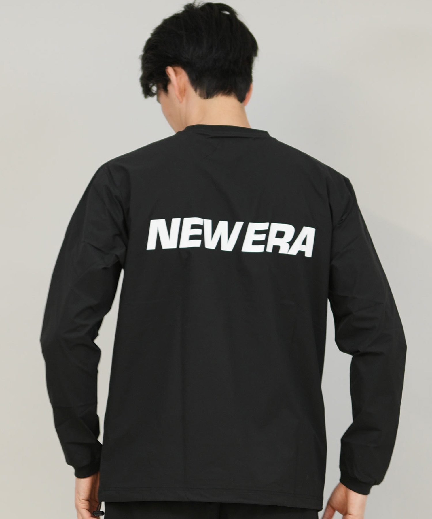 NEW ERA ニューエラ 長袖 Tシャツ ロンT メンズ バックプリント ロゴ