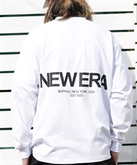 NEW ERA ニューエラ 長袖 Tシャツ ロンT メンズ バックプリント ロゴ